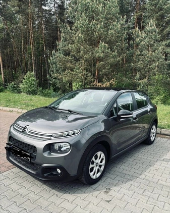 Citroen C3 cena 43500 przebieg: 45400, rok produkcji 2020 z Częstochowa małe 22